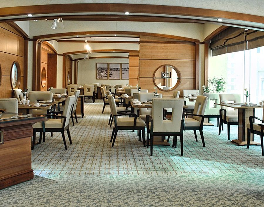 Wiseman Grand Hotel 多哈 外观 照片 The interior of the restaurant