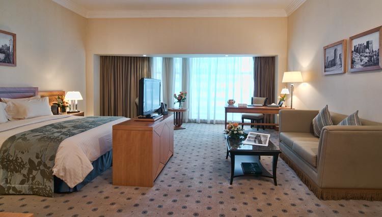 Wiseman Grand Hotel 多哈 外观 照片 A room at the hotel